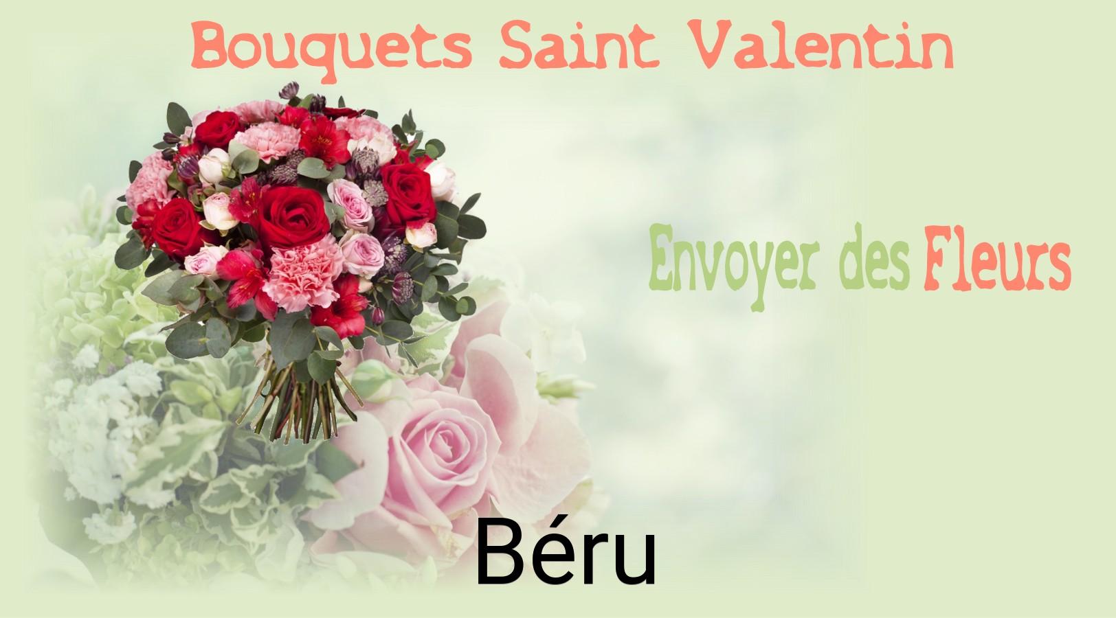 Roses de Saint-Valentin livrées à Béru